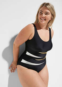 Bañador con gran efecto moldeador e insertos