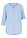 Blusa con lino y mangas 3/4 - Azul perla - bonprix