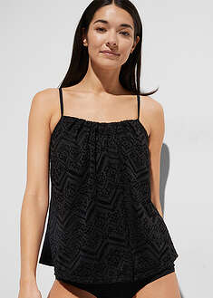 Top de tankini de encaje