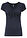 Camiseta de algodón sostenible con botones - Azul marino - bonprix