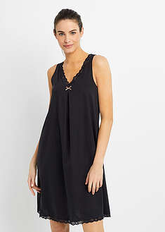 Camisón corto de mezcla suave de viscosa