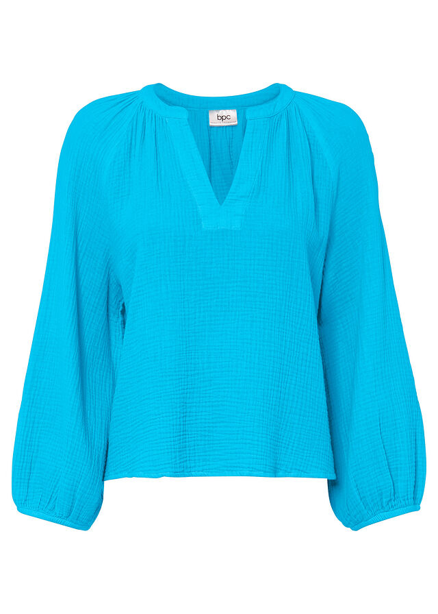 Blusa holgada de muselina
