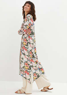 Blusa larga de viscosa fluida