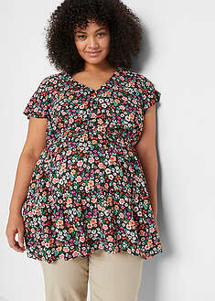 Blusa premamá/de lactancia de viscosa