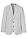 Chaqueta de calidad milrayas con corte regular - blanco lana/gris claro moteado - bonprix