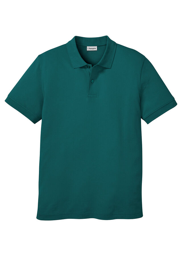 Polo de piqué de algodón orgánico puro