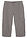 Pantalón capri de algodón puro con corte holgado - Gris ahumado - bonprix