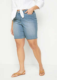 Bermudas vaqueras de talle medio