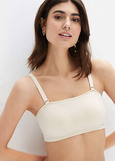 Sujetador tipo bandeau sin costuras Feel Comfort con tirantes desmontables