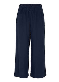 culotte-hasta-la-pantorrilla-de-mezcla-de-lino-ligero