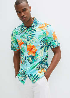 Camisa de manga corta de algodón puro