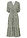 Vestido midi de viscosa fluida - Verde oscuro-beige arena - bonprix