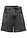 Pantalón corto vaquero paperbag - denim negro - bonprix