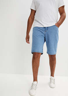 Bermudas vaqueras con cintura elástica, classic fit