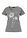 Camiseta - Gris jaspeado/blanco estampado - bonprix