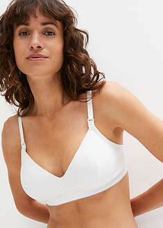 Sujetador de lactancia sin aros con algodón orgánico (2 unidades)