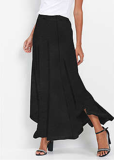 Falda de punto de mezcla de viscosa