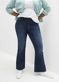 Vaqueros flared high waist