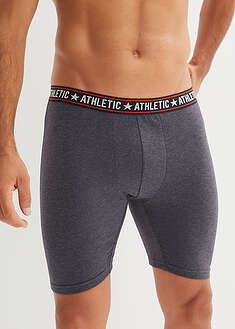 Bóxer largo ajustado con algodón (2 unidades)