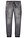 Vaqueros informales con corte regular, forma recta y cinturilla elástica - denim gris - bonprix