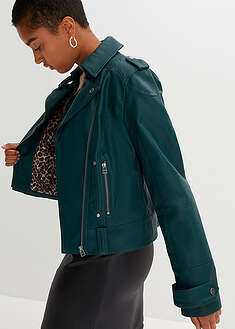 Cazadora de estilo biker