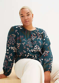 Blusa de viscosa sostenible