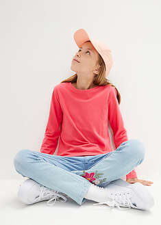 Camiseta de manga larga de algodón puro (3 unidades)