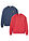 Sudadera (2 unidades) - azul marino - rojo - bonprix