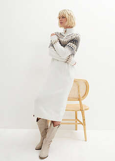 Vestido nórdico de punto