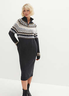 Vestido nórdico de punto