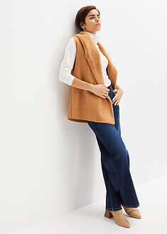 Chaleco de pelo sintético