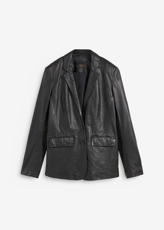Blazer con napa de borrego