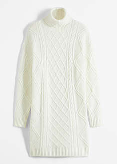 vestido-de-punto-con-patron-trenzado