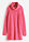 Jersey oversize de cuello vuelto - Rosa - bonprix