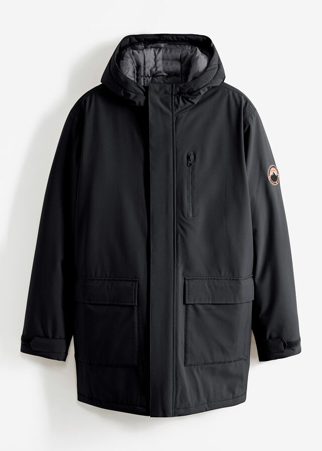 Parka funcional impermeable con forro acolchado