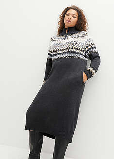 Vestido nórdico de punto