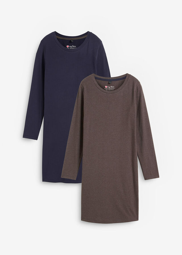 Vestido ajustado de punto (2 unidades)