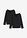 Camiseta ajustada de manga larga (2 unidades) - Negro-negro - bonprix