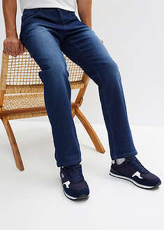 Vaqueros elásticos de corte regular, cómodo y recto