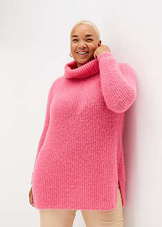 Jersey oversize de cuello vuelto