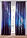 Cortina oscurecedora con motivo de cielo nocturno (2 unidades) - Azul marino - bonprix