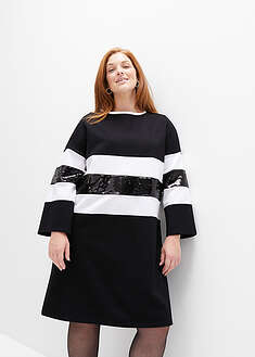 Vestido de punto con lentejuelas