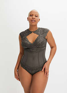 Body con encaje delicado