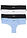 Bragas brasileñas (4 unidades) - Negro-blanco-azul claro - bonprix