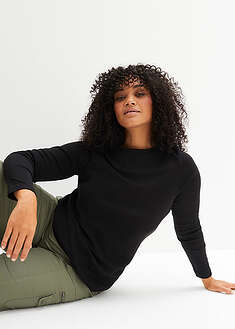 Camiseta de algodón orgánico puro con manga larga