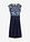Vestido midi con encaje - Azul marino de flores - bonprix