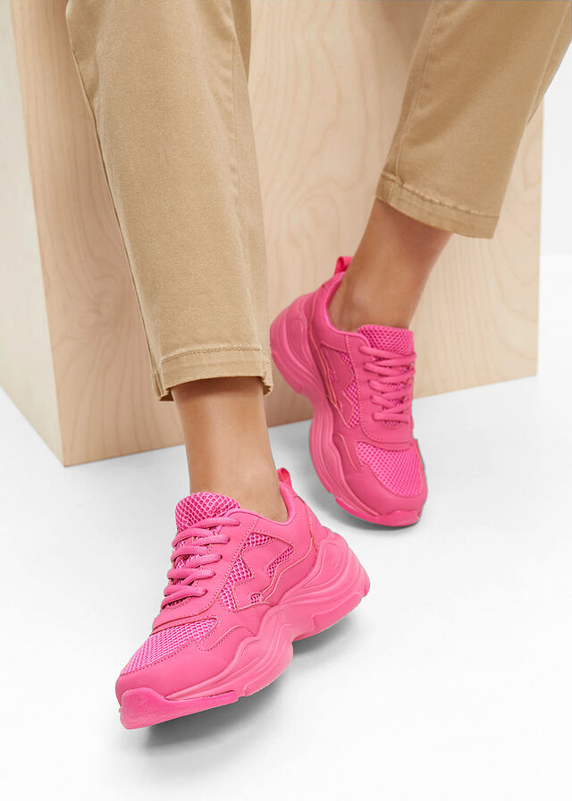 Zapatillas Chunky rosa caliente • € • bonprix