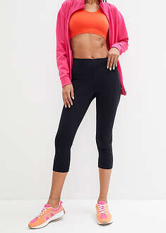 Leggings deportivos moldeadores con bolsillo y largo capri