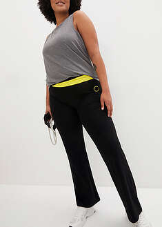 Pantalón de algodón acampanado