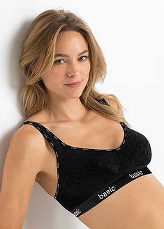 Sujetador de algodón orgánico sin aros (2 unidades)